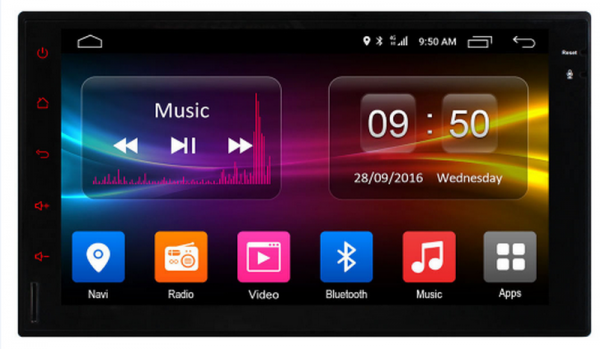 Đầu màn hình Android DVD cắm sim 4G cho xe Chevrolet Spark